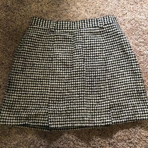 Vintage Houndstooth Skirt